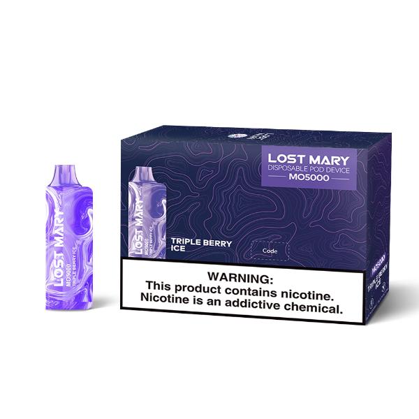Lost Mary Mo5000 3% Flavors Triple Berry Ice