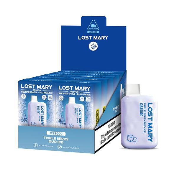 Lost Mary OS5000 Rechargeable Disposable 10-Pack