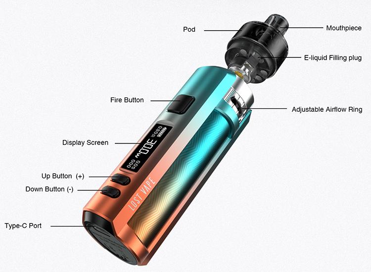 Lost Vape Ursa Mini Pod Kit Best Color