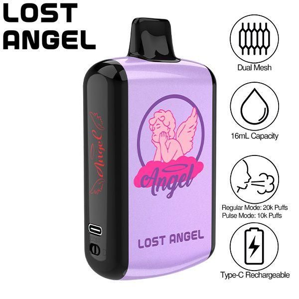 Lost Angel Pro Max 20k - Blueberry Cotton Candy