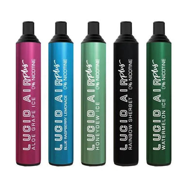 Lucid Air Plus Mesh 5000 Puffs Disposable Vape 12mL Best Flavors