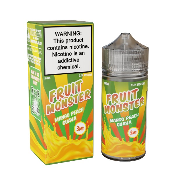 Fruit Monster 100ML Vape Juice Best Flavor Mango peach guava