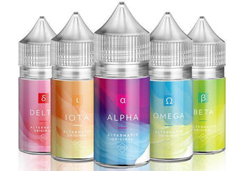 Alternativ Salt 30mL Vape Juice Best Flavors Delta Iota Alpha Omega Beta