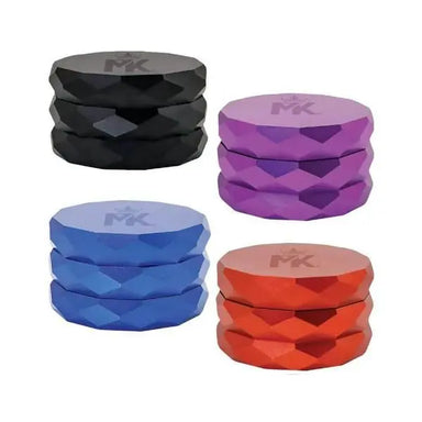 MKGlass MKGR8 Excalibur 4 Part Premium Grinder Diplay (6 pack) (Metal Grinder) (SAS) Best Colors