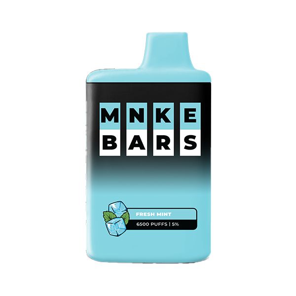 MNKE Bars 6500 Puffs Single Disposable Fresh Mint