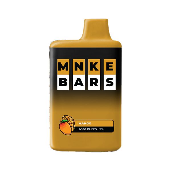 MNKE Bars 6500 Puffs Single Disposable Mango