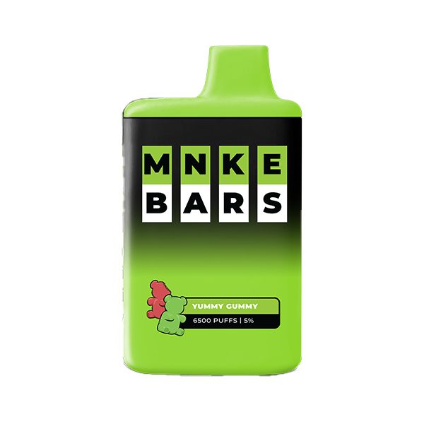 MNKE Bars 6500 Puffs Single Disposable Yummy Gummy