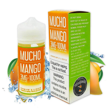 Mucho E-Liquid 100mL Vape Juice Best Flavor Mango