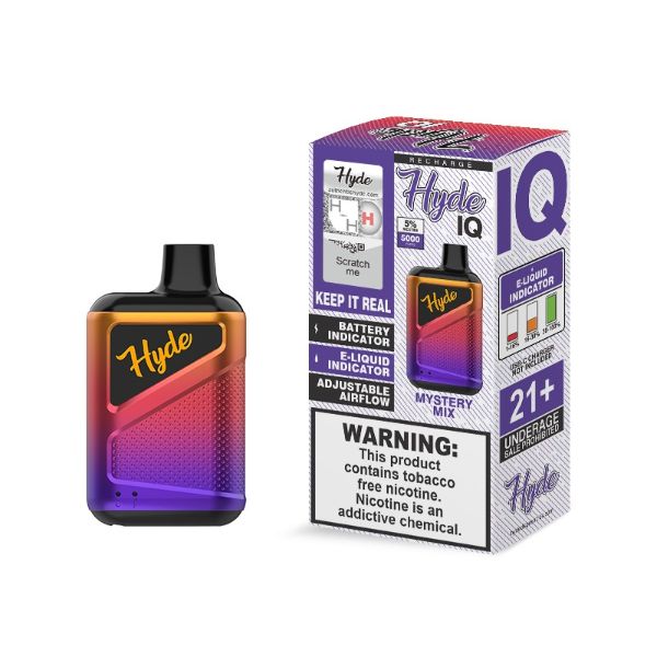 Hyde IQ 5000 Puffs Single Disposable Vape Best Flavor Mystery Mix