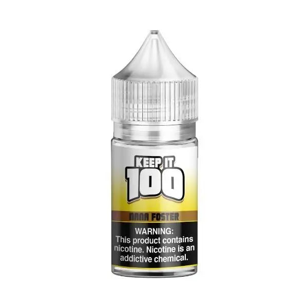 Best Deal Keep It 100 Synthetic Salt 30mL Vape Juice - Nana Foster