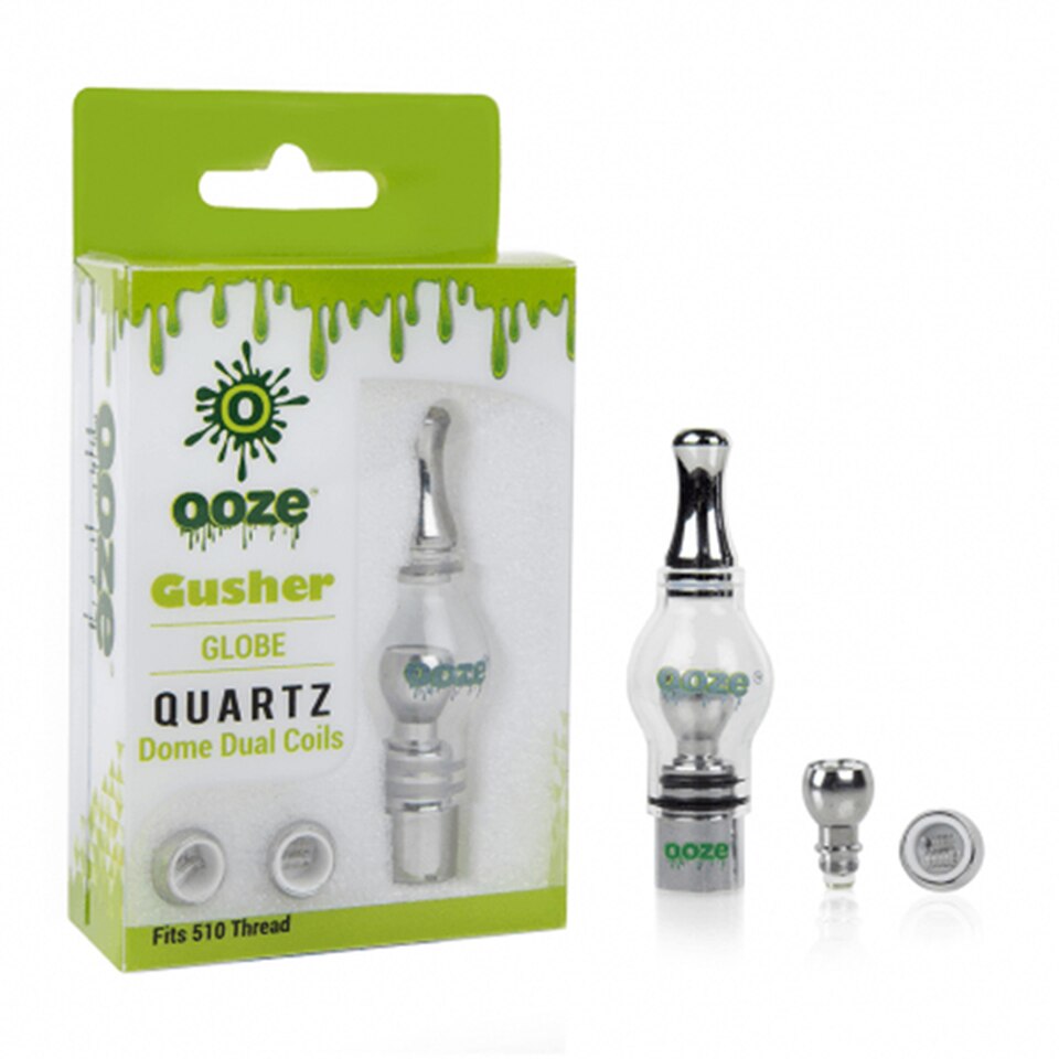 Ooze Gusher Glass Globe Atomizer 3 Coils Wholesale