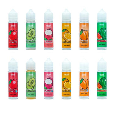 ORGNX Series 60 ml bottles all flavors