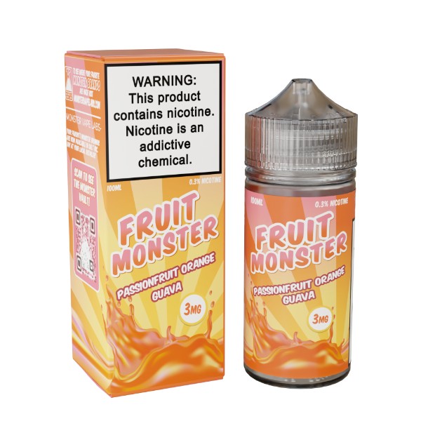 Fruit Monster 100ML Vape Juice Best Flavor Passionfruit orange guava