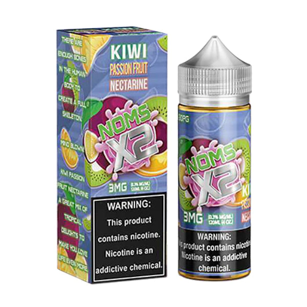 Noms X2 120mL Kiwi Passionfruit Nectarine wholesale
