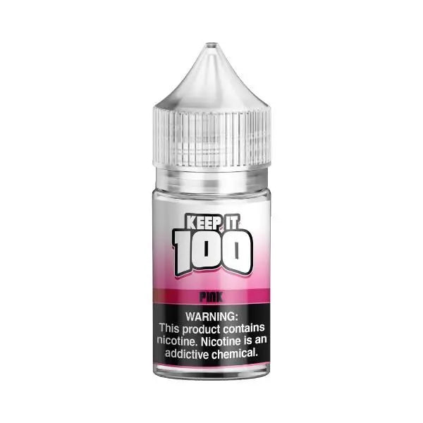 Best Deal Keep It 100 Synthetic Salt 30mL Vape Juice - Pink