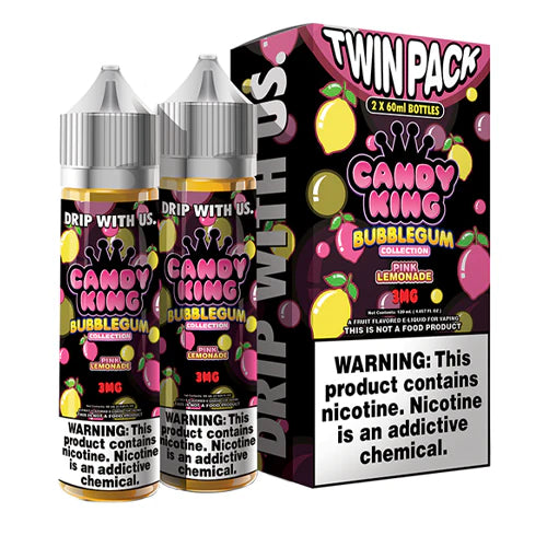 Candy King Bubblegum Vape Juice 120mL