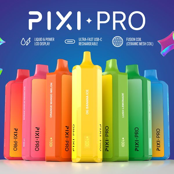 Pixi Pro 8000 Puffs Disposable
