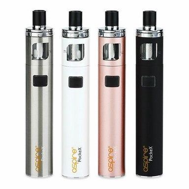 Aspire PockeX AIO Best Colors Stainless Steel White Rose Gold Black