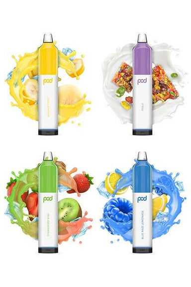 Pod Mesh 5500 Single Disposable Vape 12mL Best Flavors deal