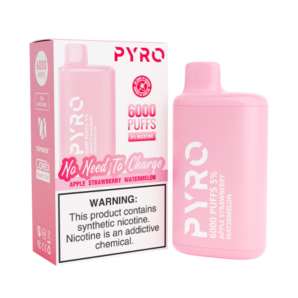 Pyro 6000 Puffs Disposable 10-Pack