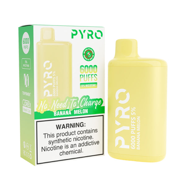 Pyro 6000 Puffs Disposable 10-Pack