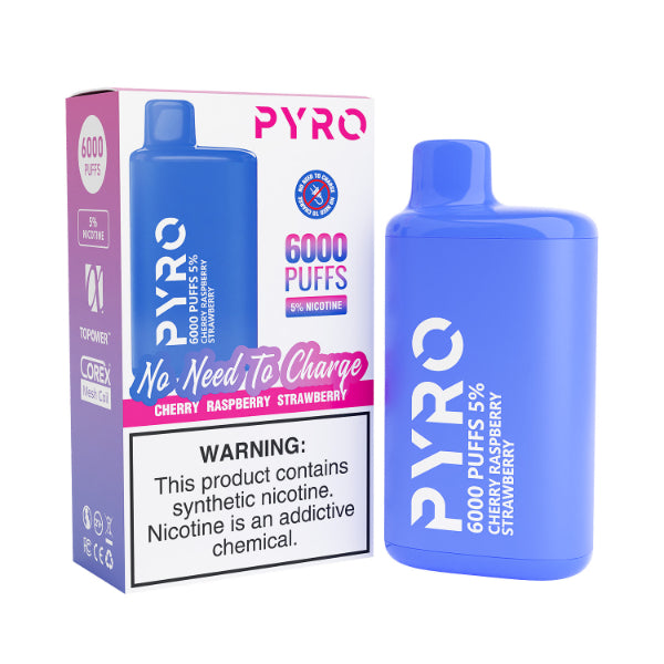 Pyro 6000 Puffs Disposable 10-Pack