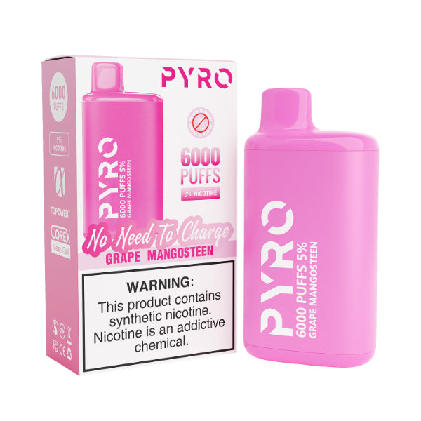 Pyro 6000 Puffs Disposable 10-Pack