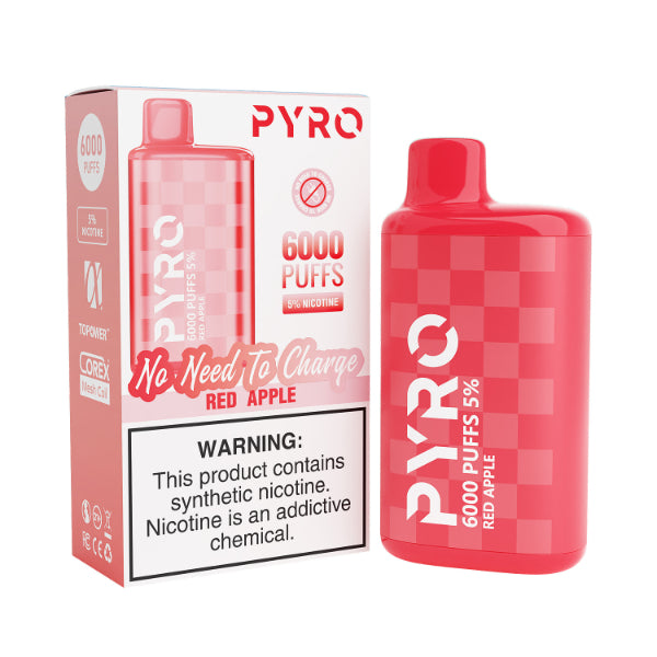 Pyro 6000 Puffs Disposable 10-Pack