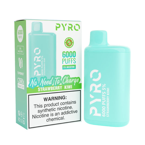 Pyro 6000 Puffs Disposable 10-Pack