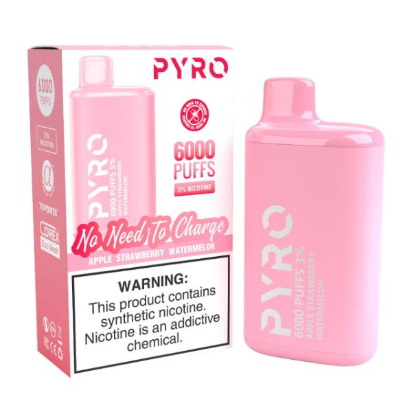 Pyro Disposable 6000 Puffs