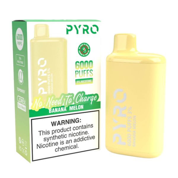 Pyro Disposable 6000 Puffs