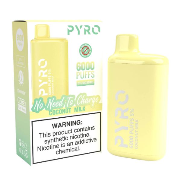 Pyro Disposable 6000 Puffs