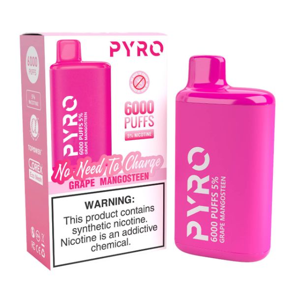 Pyro Disposable 6000 Puffs