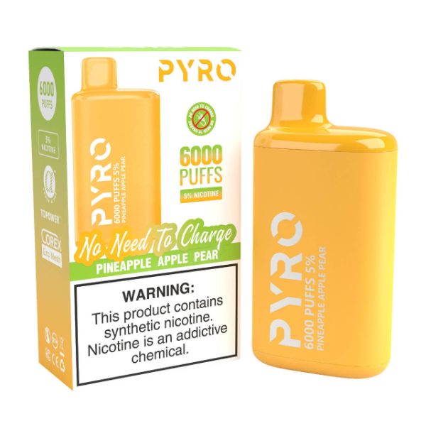 Pyro Disposable 6000 Puffs