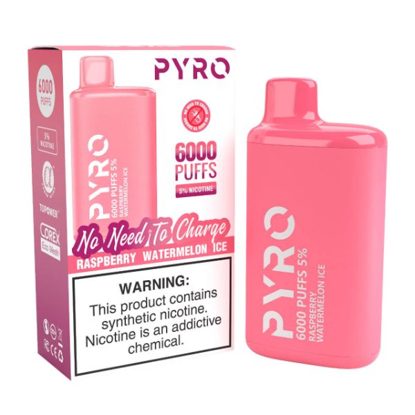 Pyro Disposable 6000 Puffs