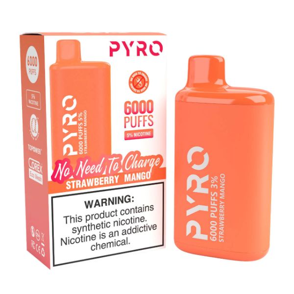 Pyro Disposable 6000 Puffs