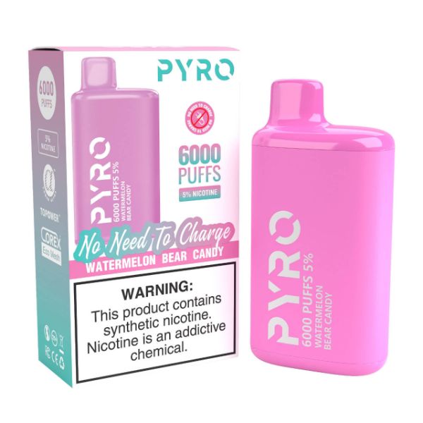 Pyro Disposable 6000 Puffs