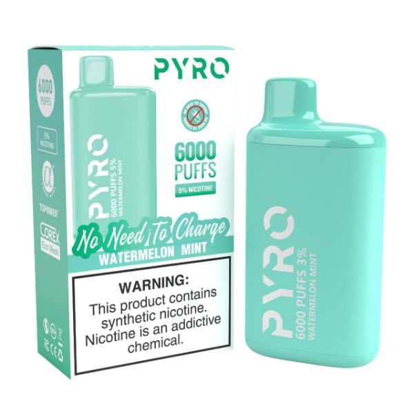 Pyro Disposable 6000 Puffs