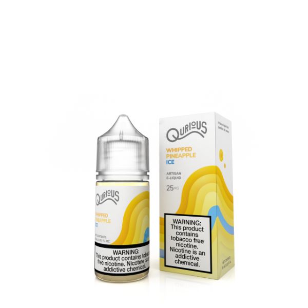 Whipped Pineapple Ice Qurious Synthetic Salt E-Liquid