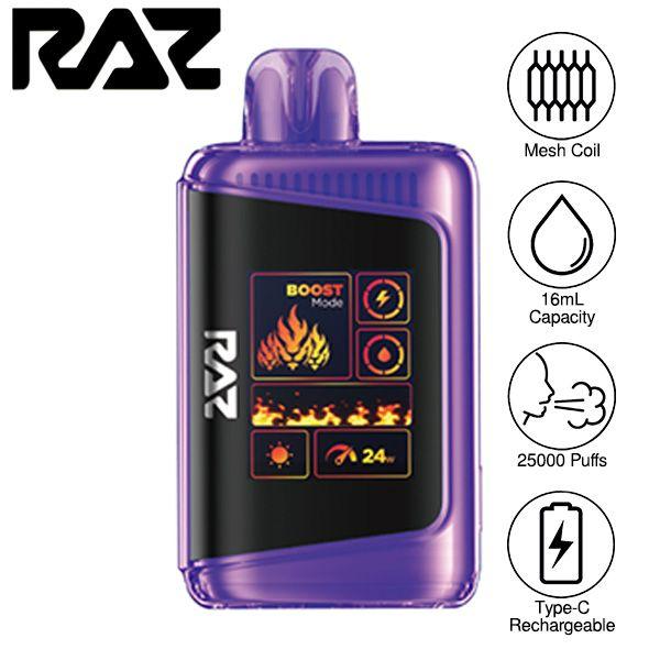 Raz LTX 25000 Puffs Disposable 16mL (5 Pack)