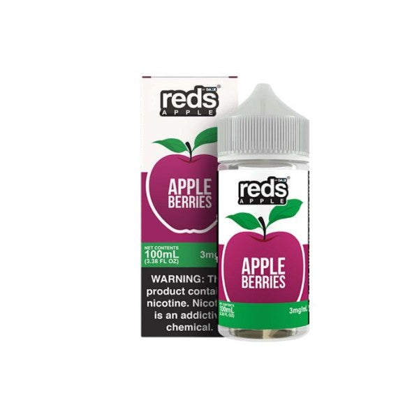 7Daze Reds 100mL Vape Juice Best Flavor Berries