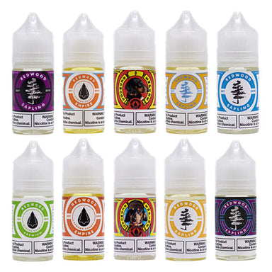 Redwood Salt Series E-Liquid 30mL Best Flavors