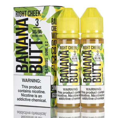Banana Butt E-Liquid 120ml Best Flavor Right Cheek