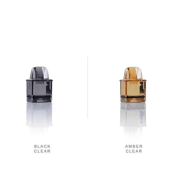 Black Clear & Amber Clear Rincoe Jellybox Nano Replacement Pod Cartridge 1-Pack Bulk Price!