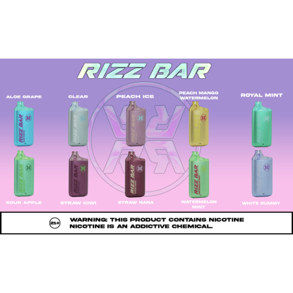 Rizz Bar 6000 Puffs Disposable