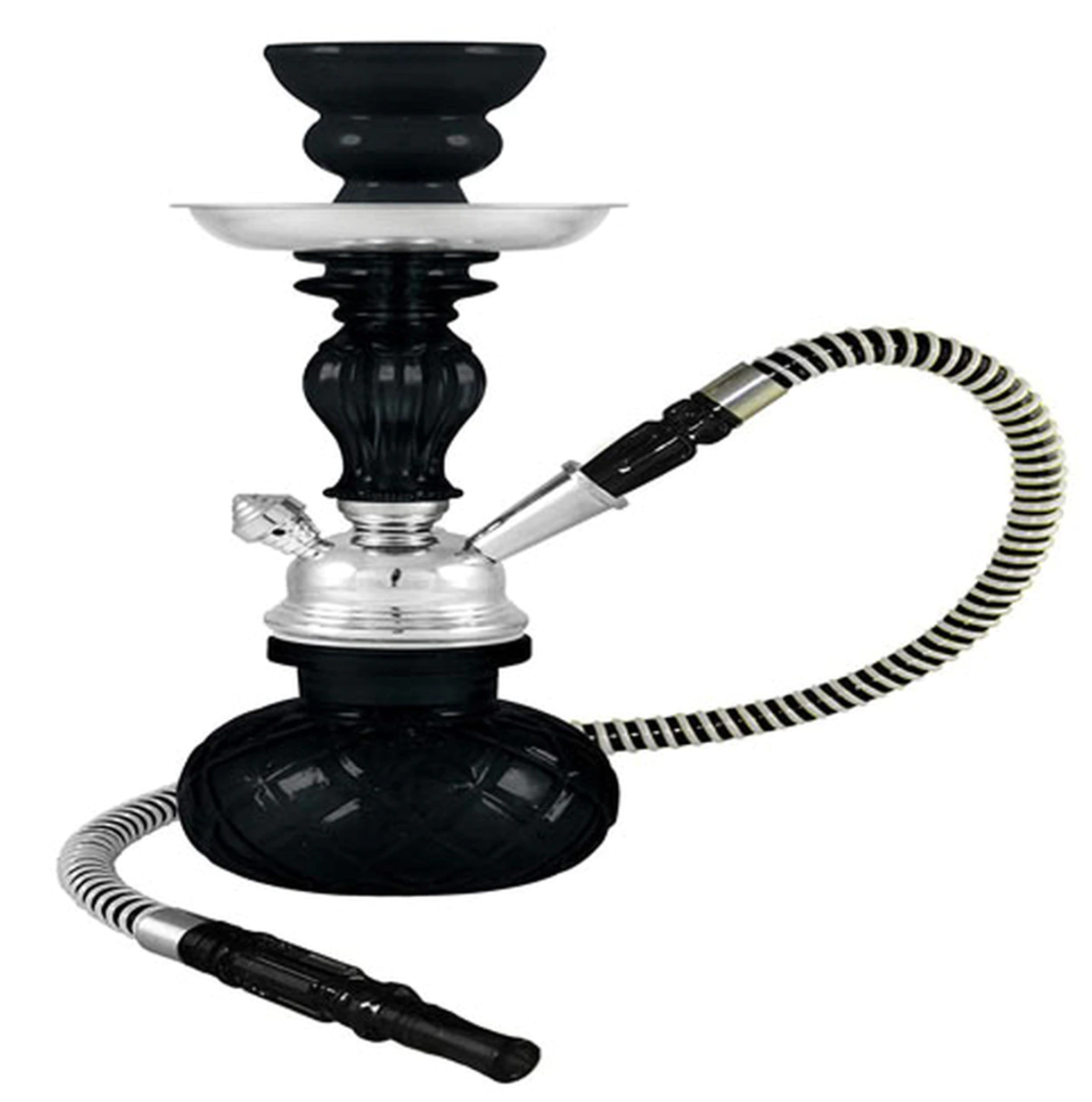 Venetian 1 Hose Hookah 11 Inch