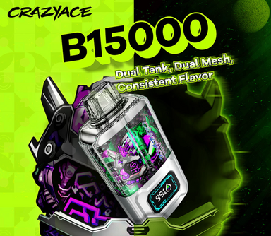 CRAZYACE B15000 15000 Puffs Disposable Vape Best Flavor