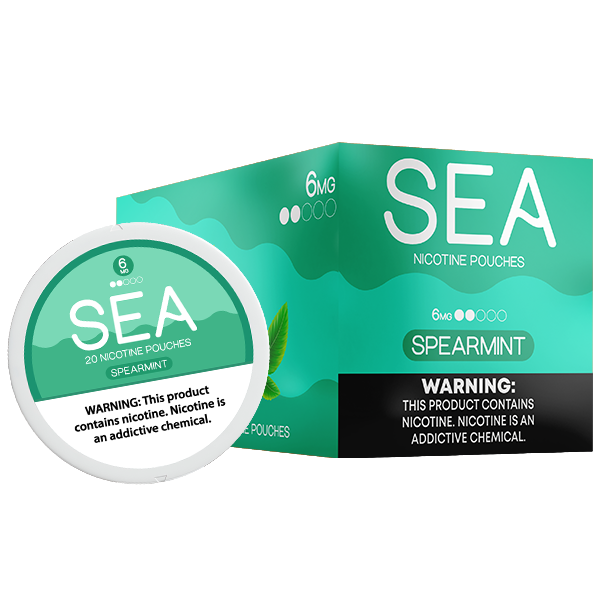 Best Deal SEA Semi-Dry Nicotine Pouches 5 Pack - Spearmint