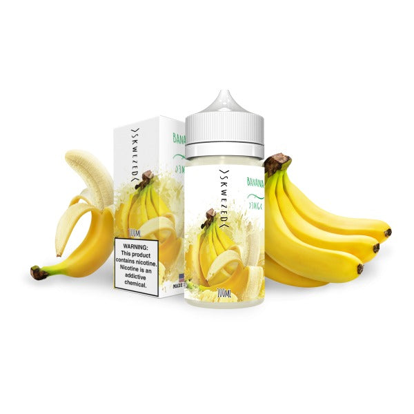 Skwezed Vape Juice 100mL Best Flavor - Banana