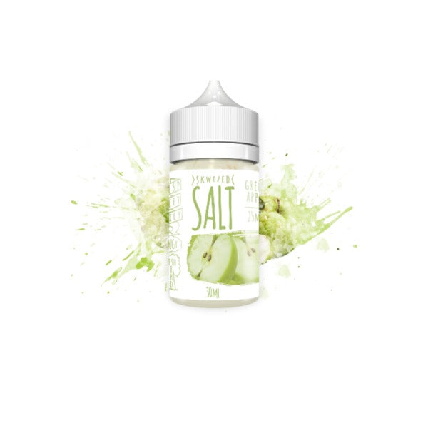 Skwezed Salt Vape Juice 30mL Best Flavor Green Apple